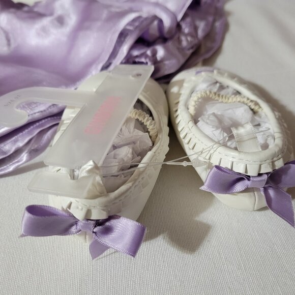 Gymboree Castle Princess NWT 12-18 month outfit, NWOT size 03 shoes set. Z27 - Picture 3 of 3